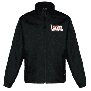 4170 Athletic Mesh Lined Track Jacket - Black