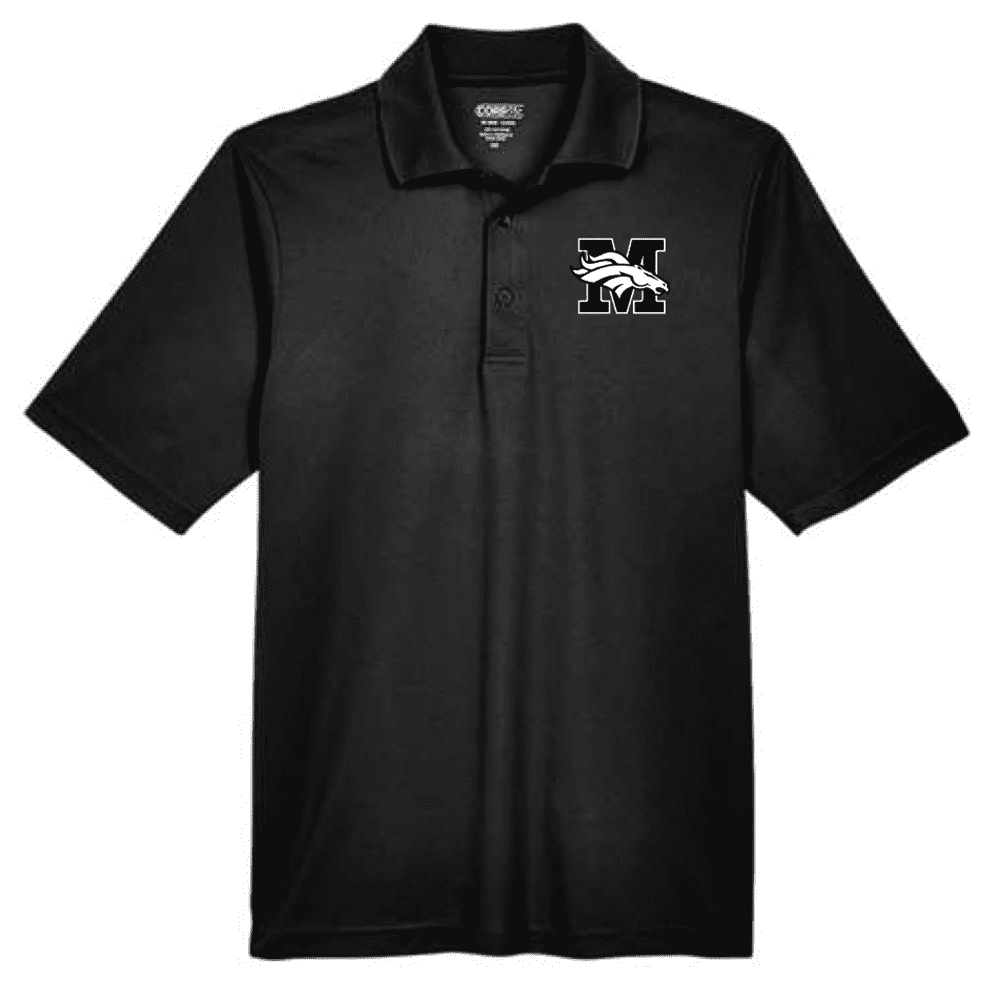 88181 Core365 Origin Performance Pique Polo - Black