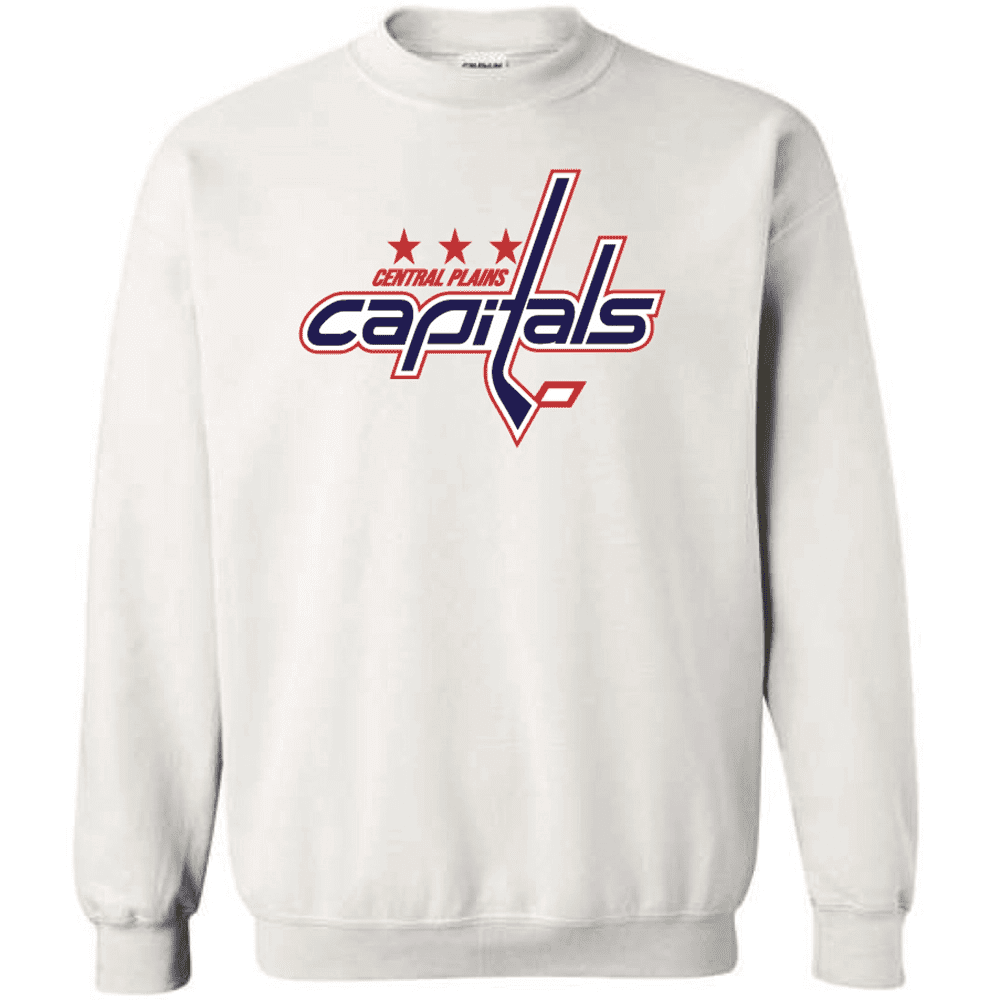 G180 Gildan Heavy Blend Fleece Crew Sweatshirt - White