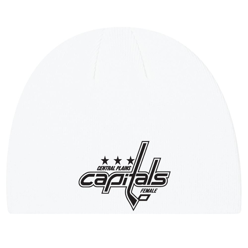 0030M Acrylic Boarder Toque - White
