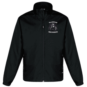 4170  Athletic Mesh Lined Track Jacket - Black