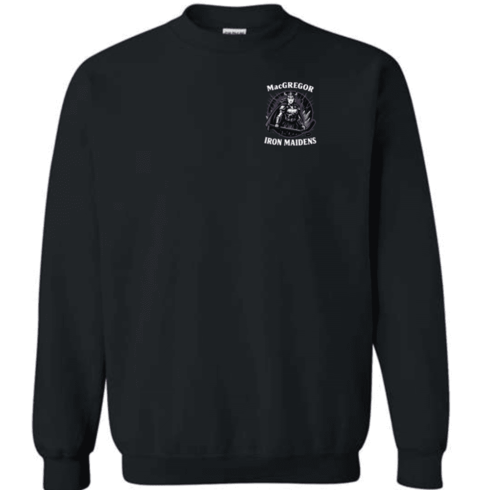 G180 Gildan Heavy Blend Fleece Crew Sweatshirt - Black