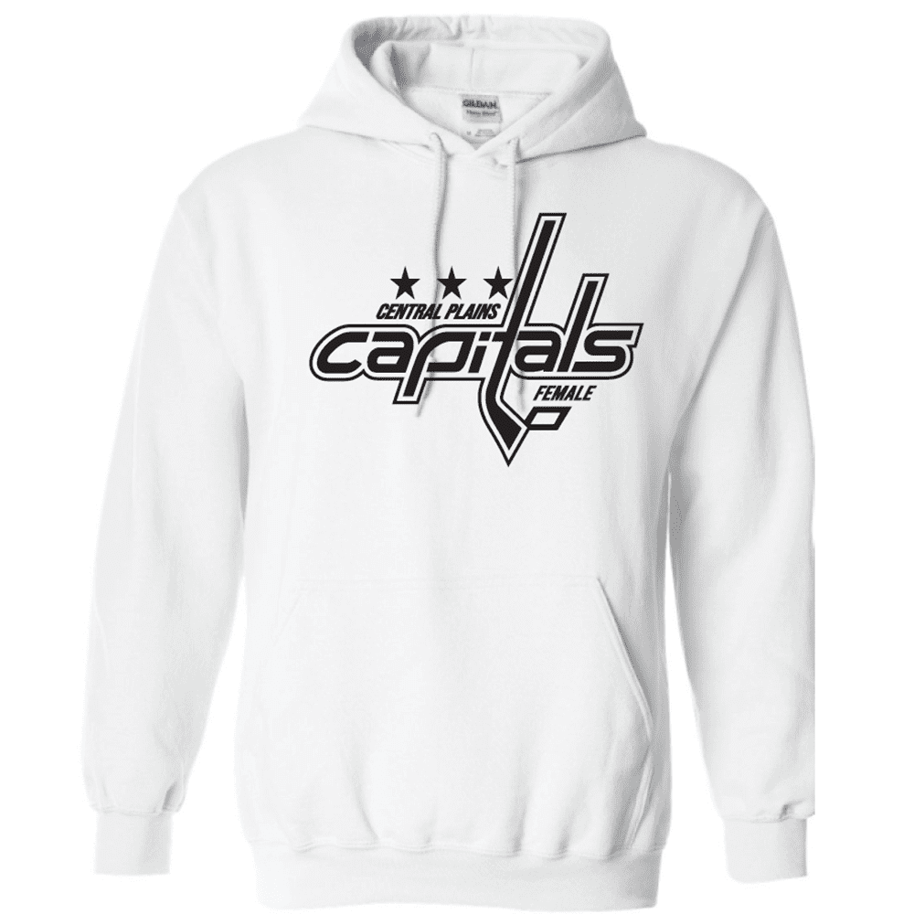 G185 Gildan Heavy Blend 8 oz., 50/50 Hooded Sweatshirt - White