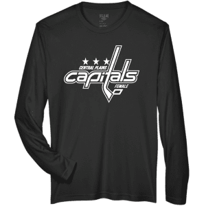 TT11LS Team 365 Performance Long Sleeve Shirt - Black